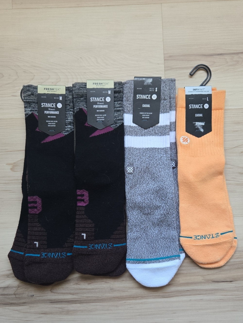 Stance Socks Bundle, 4 Pairs